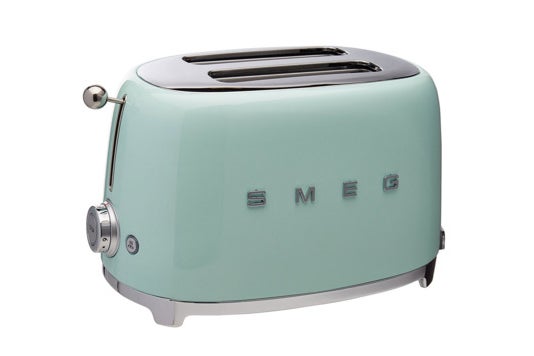 Smeg 2-slice toaster.